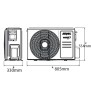 Clima Aermec SGE 24000BTU 7,0KW R32 A++/A+