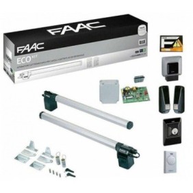 Faac ECOKIT Kit Cancello Doppio Battente 230V 412