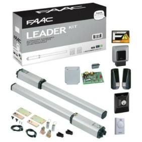 Faac LEADER Kit cancello doppio battente 230V 412