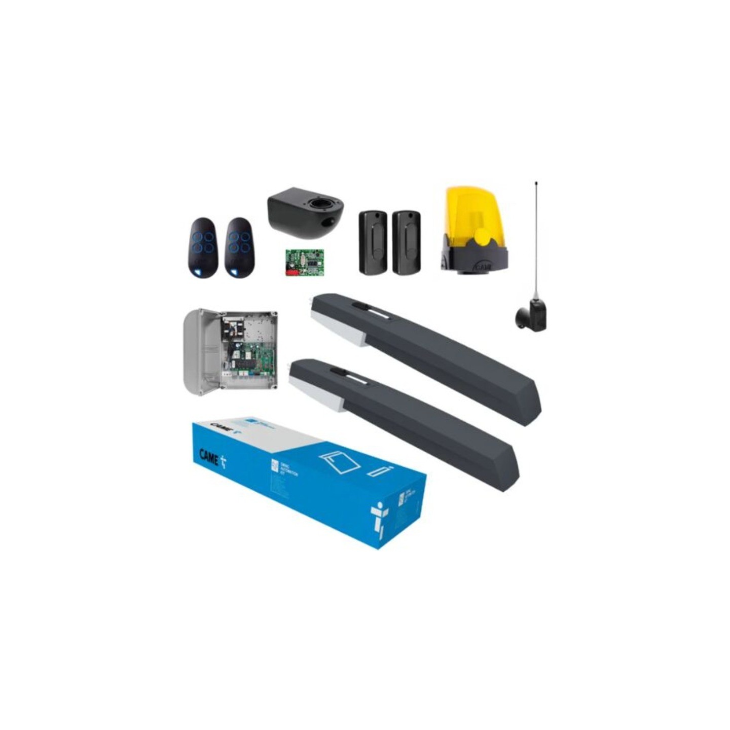 Kit cancello Came 2 ante battenti 24 volt per anta da 2 Mt 8K01MP-012