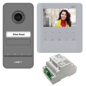 Kit videocitofono monofamiliare Came PLX V WIFI + LHS 8K40CF-042
