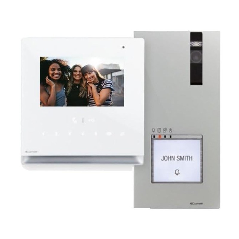 COMELIT KIT  8461I Citofonico Monofamiliare -QUADRA E ICONA, S2