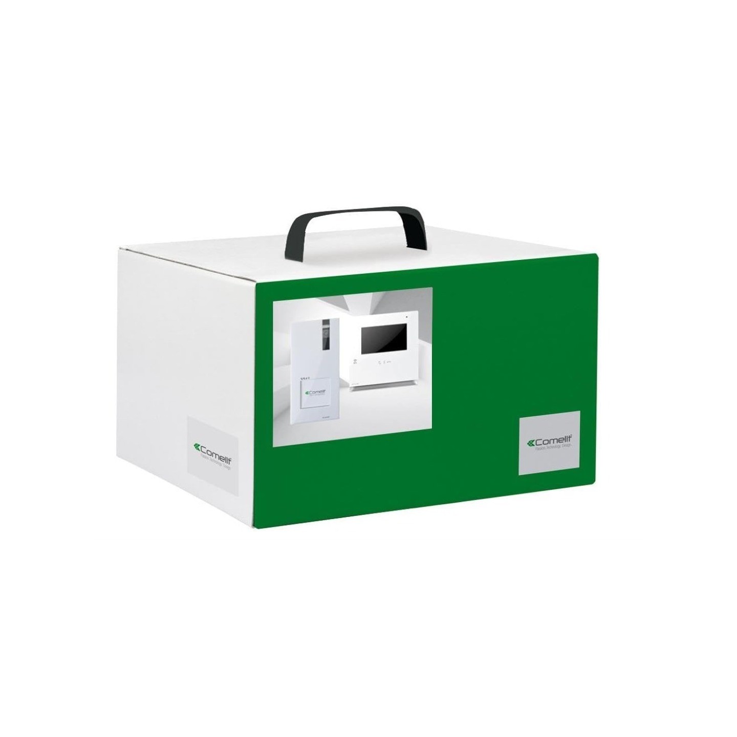 COMELIT KIT  8461I Citofonico Monofamiliare -QUADRA E ICONA, S2