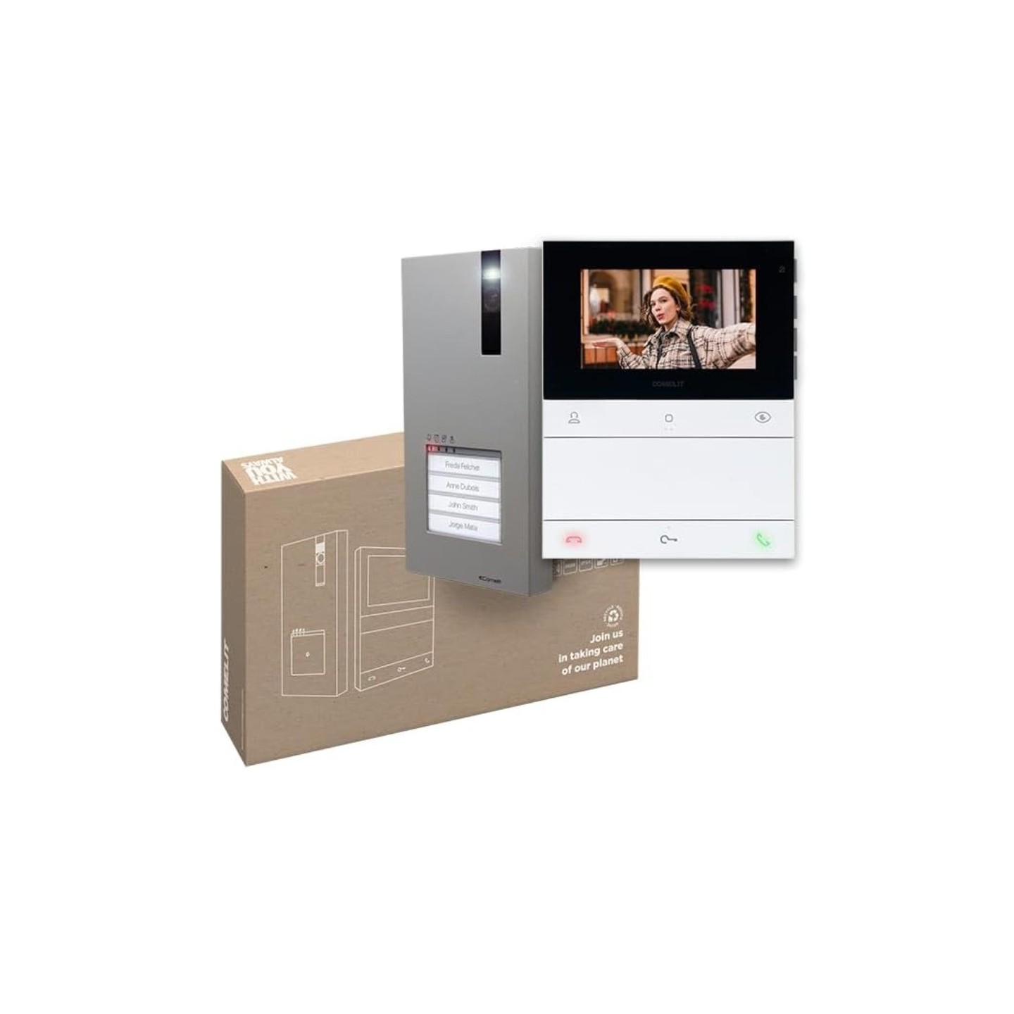 Kit Quadra E People Vivavoce. Sb2 (COMELIT cod. PL8461V)