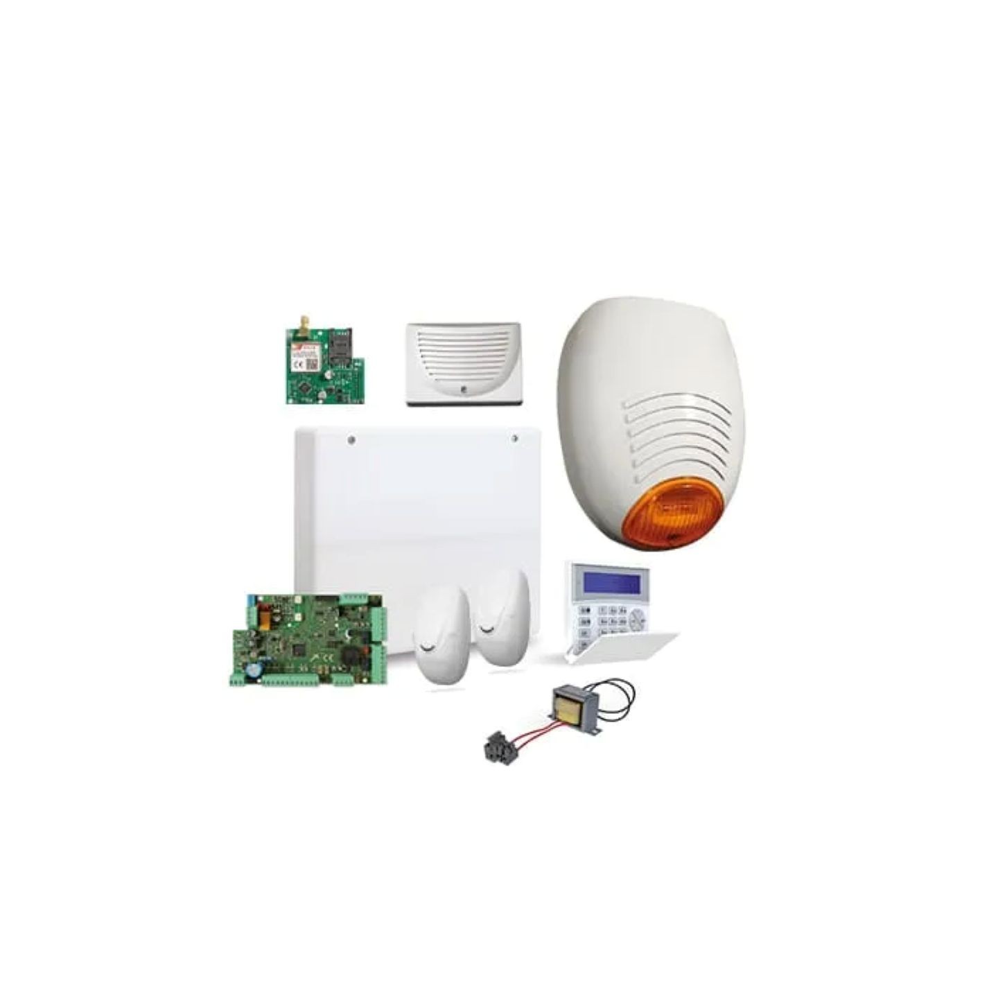 AMC  KIT-926 allarme filar XGPRS serie XV con centrale 8 zone espandibile