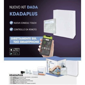 KIT CON CENTRALE DADA8 + CONSOLLE TOUCH DXT – C1A KDADAPLUS