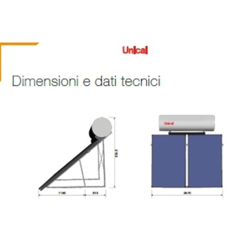 SUN 3.0X UNICAL - KIT a circolazione naturale