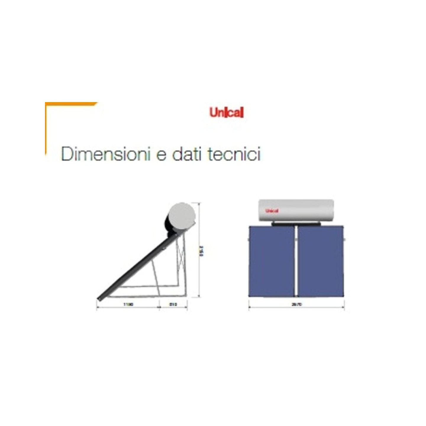 SUN 3.0X UNICAL - KIT a circolazione naturale