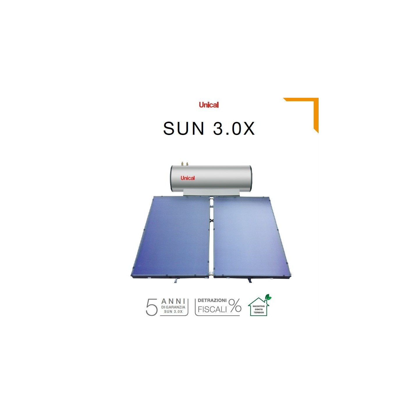 SUN 3.0X UNICAL - KIT a circolazione naturale