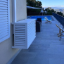 Copri condizionatore esterno e copri pompa di calore Deco Clim - ALU - BIANCO misura M - DEC23AM9010