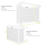 Copri condizionatore esterno e copri pompa di calore Deco Clim - ALU - BIANCO misura M - DEC23AM9010