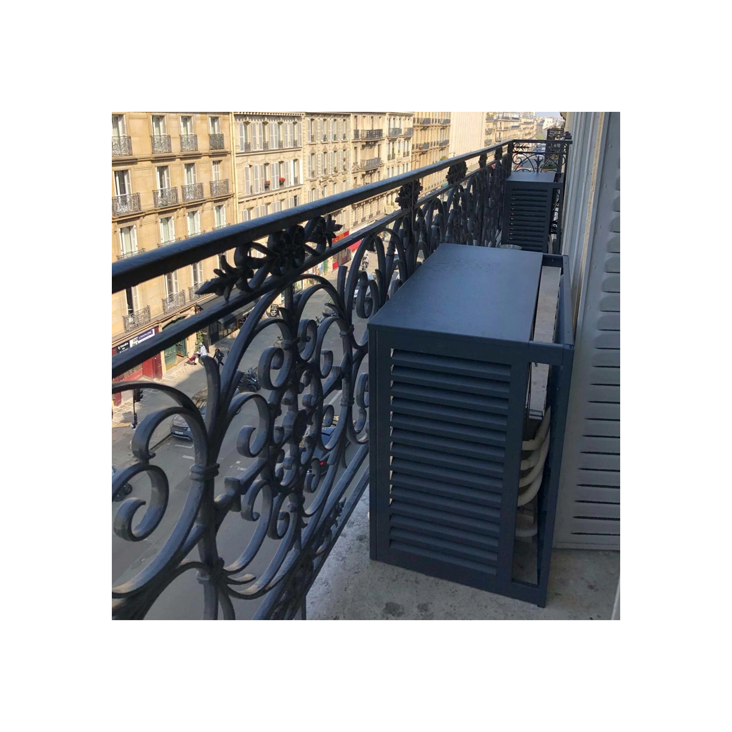 Copri condizionatore esterno e copri pompa di calore Deco Clim - ALU - ANTRACITE misura M - DEC23AM7016