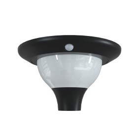 LAMPIONE SOLARE POLIPLAST LED 15W 2200LM CARMEN PALO DIAM 60 3CCT - cod.401143X