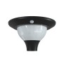 LAMPIONE SOLARE POLIPLAST LED 15W 2200LM CARMEN PALO DIAM 60 3CCT- 3000K/4000K/6000K - - cod.401143X