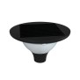 LAMPIONE SOLARE POLIPLAST LED 15W 2200LM CARMEN PALO DIAM 60 3CCT - cod.401143X