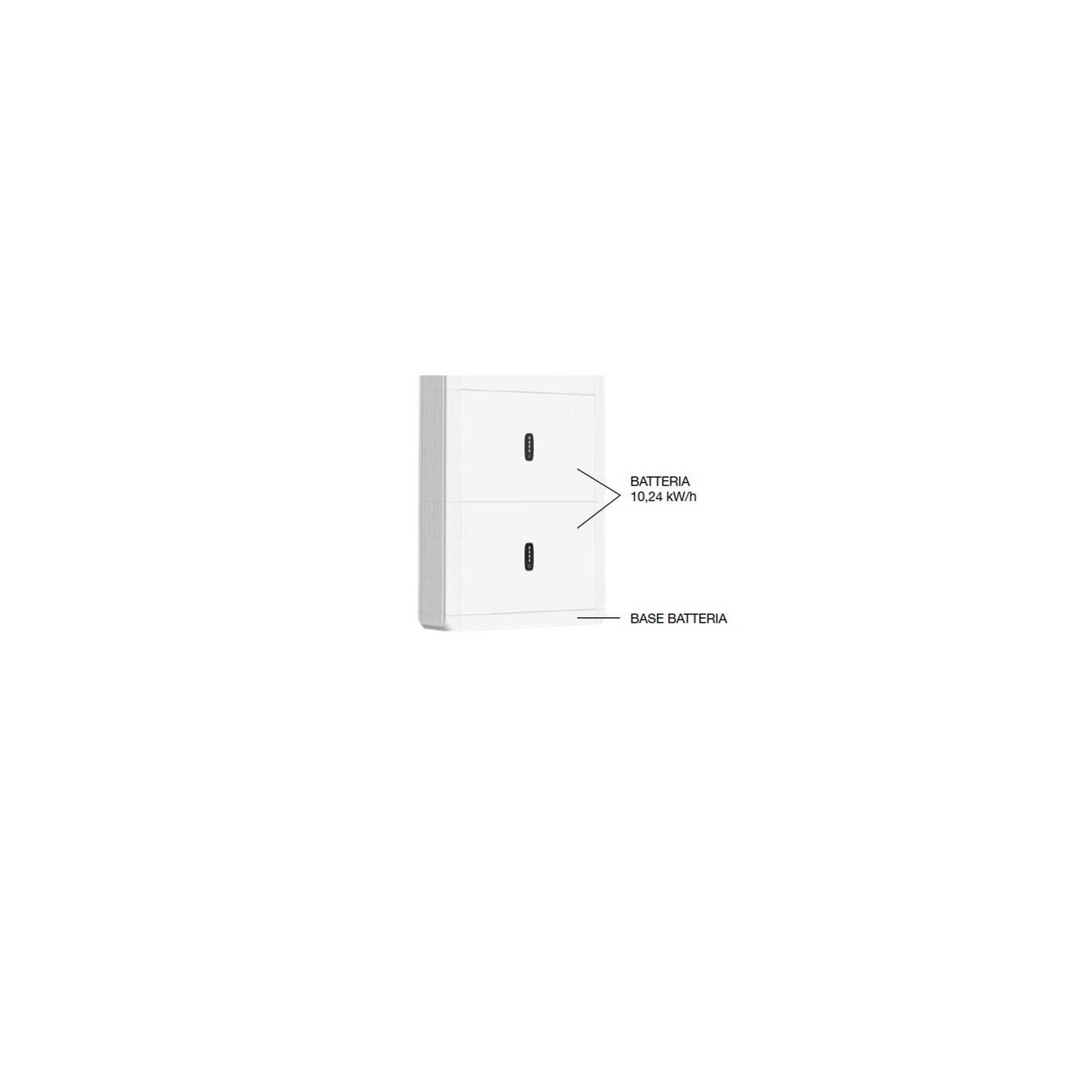 UNICAL BATTERIA - 10,24KW/H