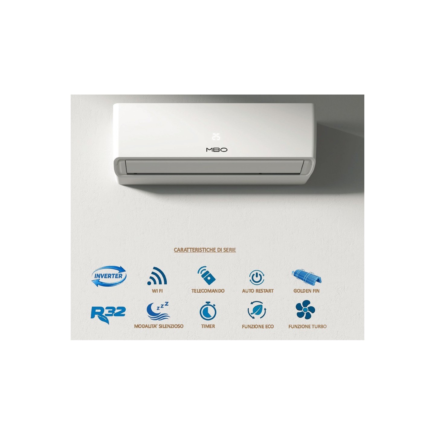 Clima MBO  - 12000 Btu - Monosplit