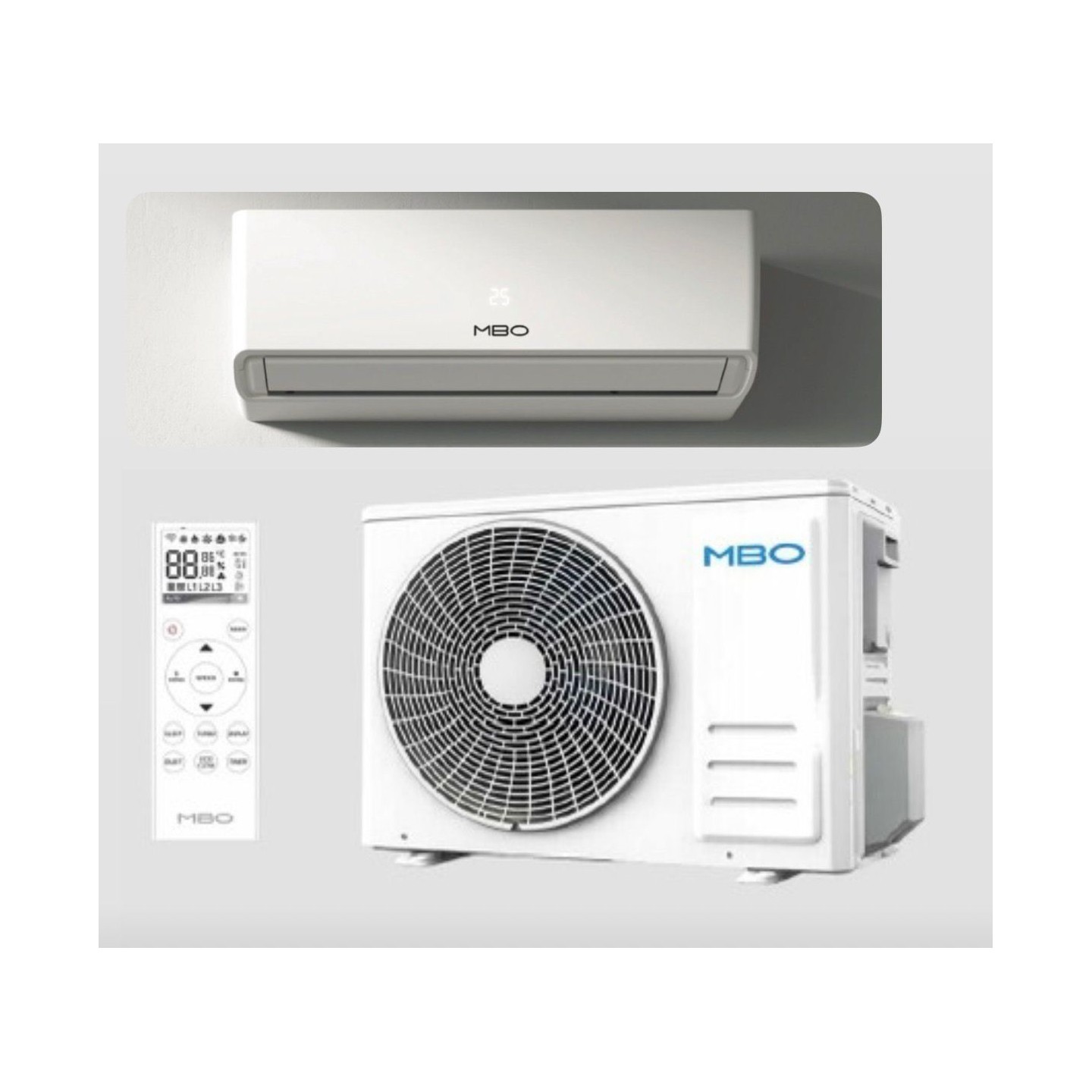 Clima MBO  - 24000 Btu - Monosplit