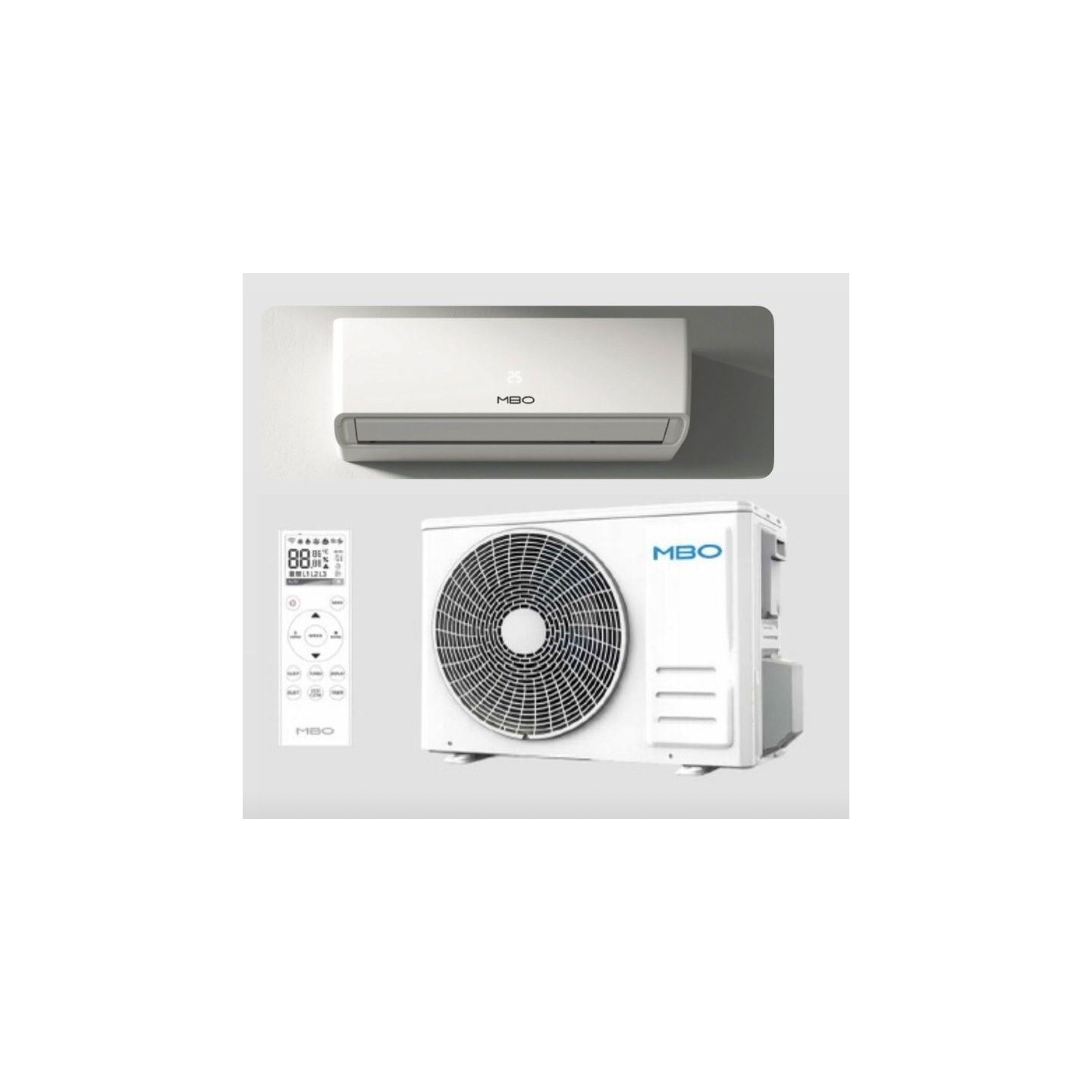 Clima MBO 18000 Btu  Monosplit Inverter Wifi