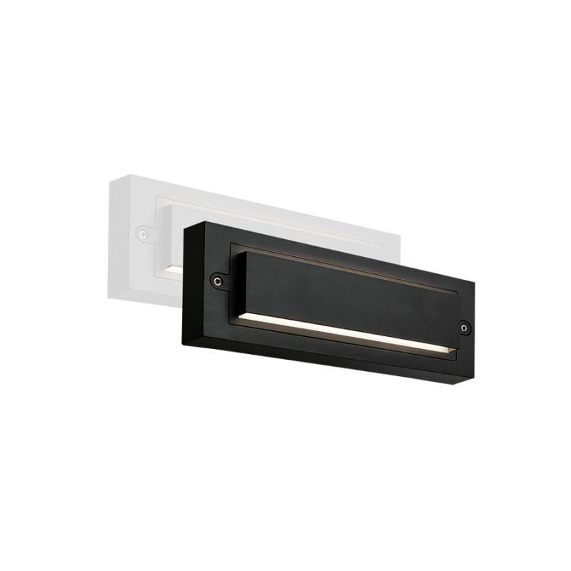 SEGNAPASSO POLIPROPILENE BIDIREZIONALE IP65 6W GILDA 780Lm - cod.401013C