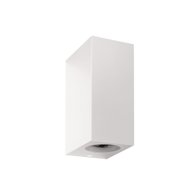 CUBO POLIPROPILENE UP&DOWN AURORA 2XGU10 IP44 220-240V - cod. 401021BI