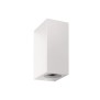 CUBO POLIPROPILENE UP&DOWN AURORA 2XGU10 IP44 220-240V - cod. 401021BI