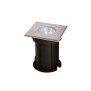 FARO INCASSO QUADRATO GU10 DIAM.100 IP67 ADELE - cod.400878