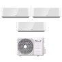 Clima Unical Trial Split Inverter serie AIR CRISTAL 10+10+13 con KMX4 28HE R-32 Wi-Fi Optional 10000+10000+13000