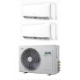 Clima AUX Dual Split INVERTER serie FH 9000+9000 con am2 h18 r-32 - wifi incluso