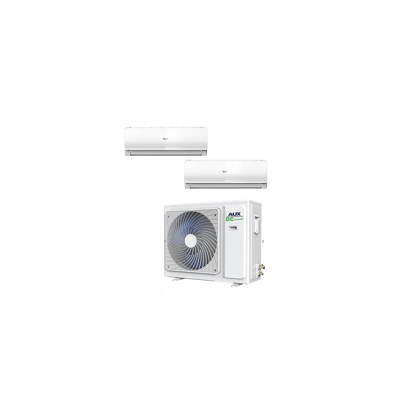 Clima AUX Dual serie FH 9+12 DC INVERTER GAS R-32 A++A+ WI-FI