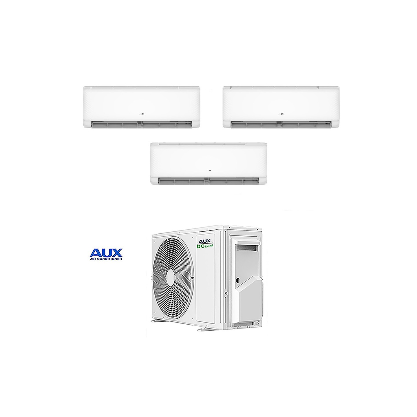 Clima AUX TRIAL 9+9+12 ACMFORT SERIE QG WI FI INTERGRATO DC INVERTER GAS R-32 A++A+ U.E AM3-H21/4DR3C
