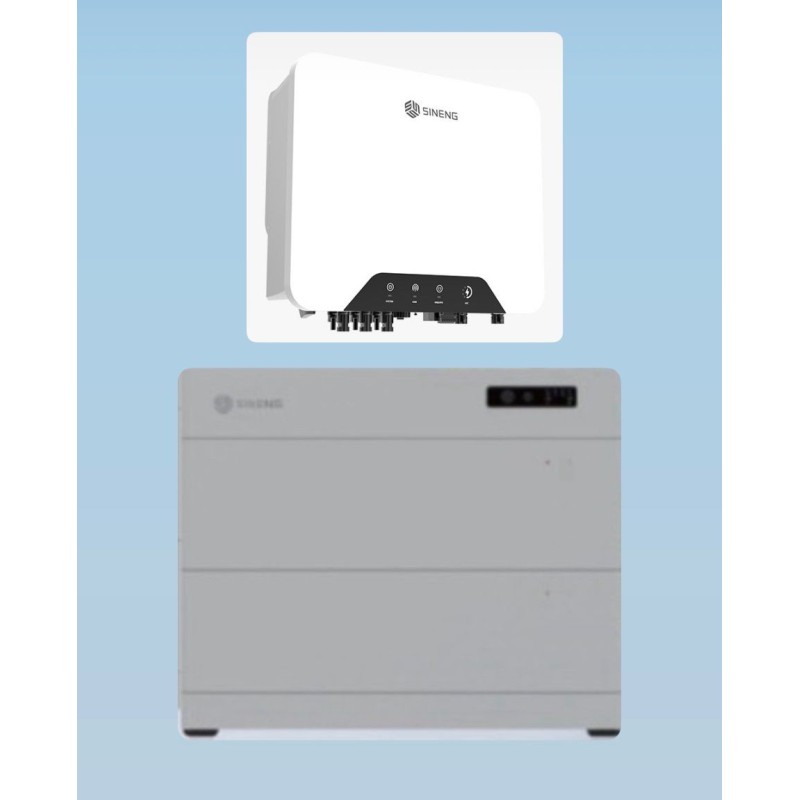 SINENG - INVERTER 6KW - ACCUMULO 10 KWh