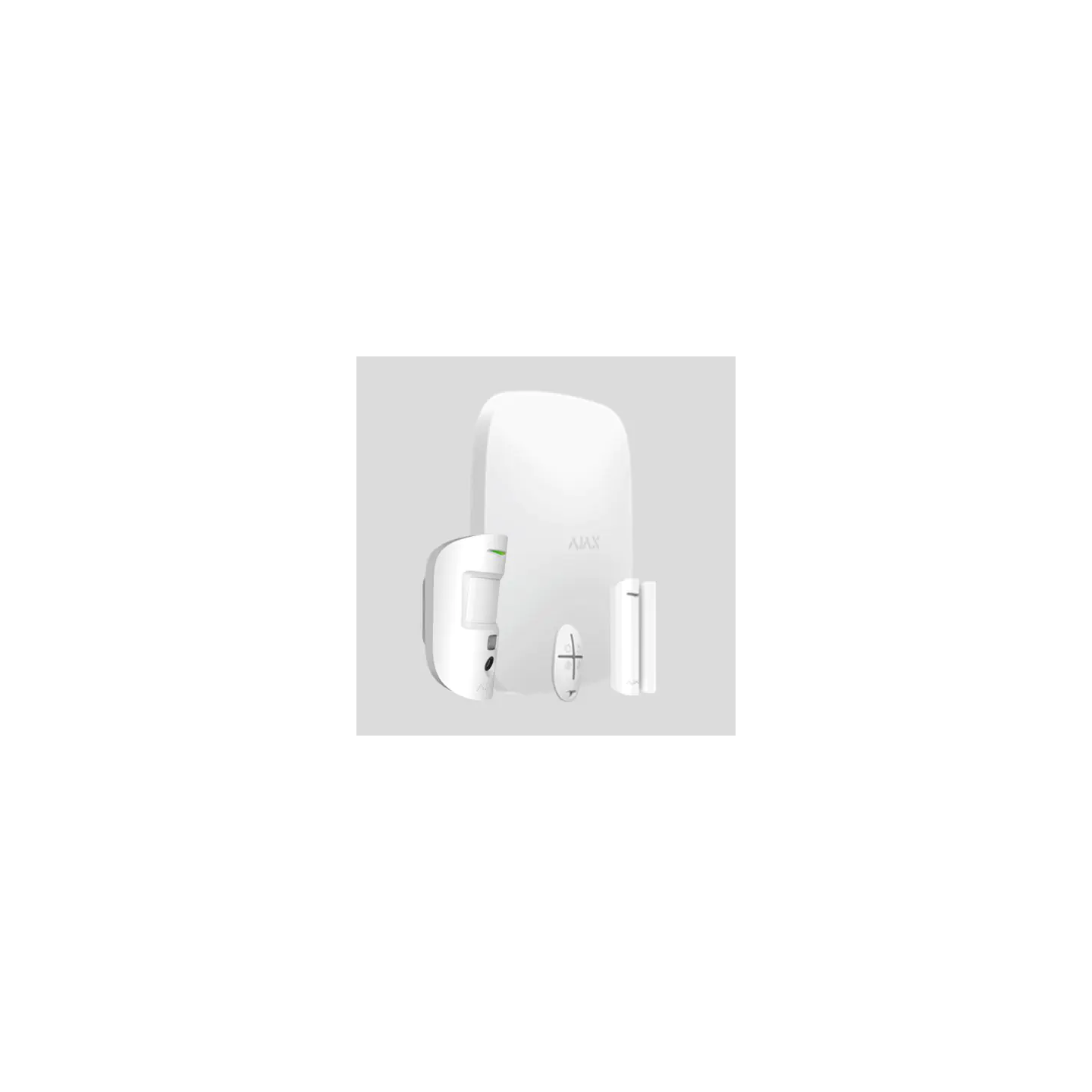 Ajax StarterKit Cam Plus. Kit con centrale dual sim 2G/3G/LTE, ethernet e Wi-Fi