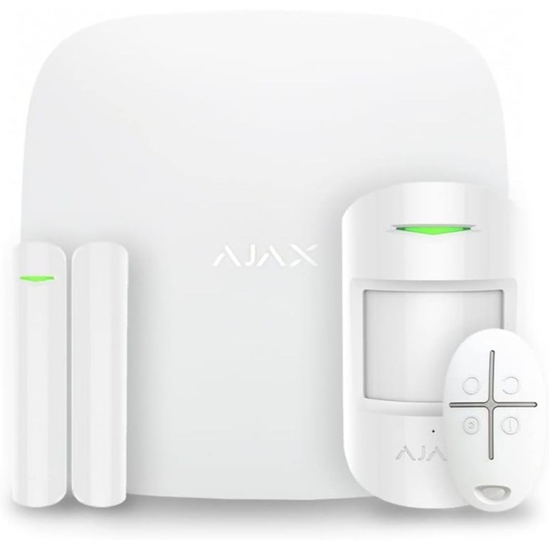Ajax 51174 Baseline - kit antifurto base StarterKit 4G bianco